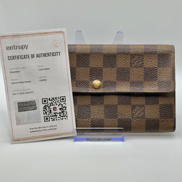 Louis Vuitton Damier Ebene Sarah Wallet - Picture 2 of 16